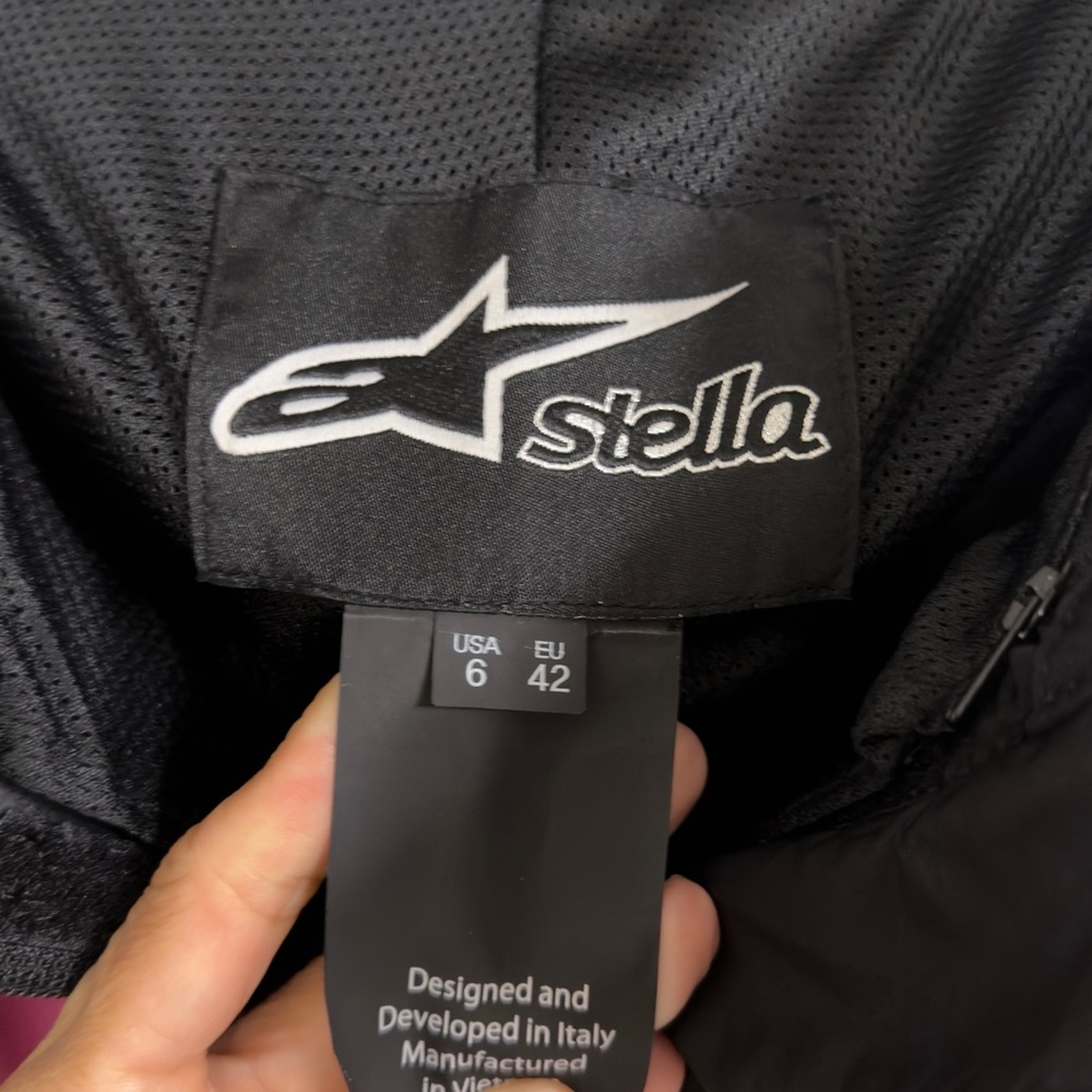 Size 6 (42) ALPINESTARS STELLA GP PLUS RV2 AIRFLOW LEATHER MOTORCYLE GEAR - Picture 9 of 16
